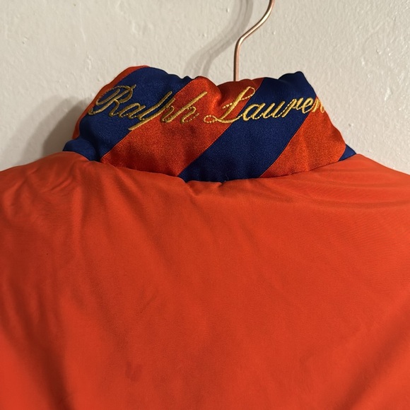 Ralph Lauren Reversible vest, Size S (7) pink and orange - Picture 8 of 11